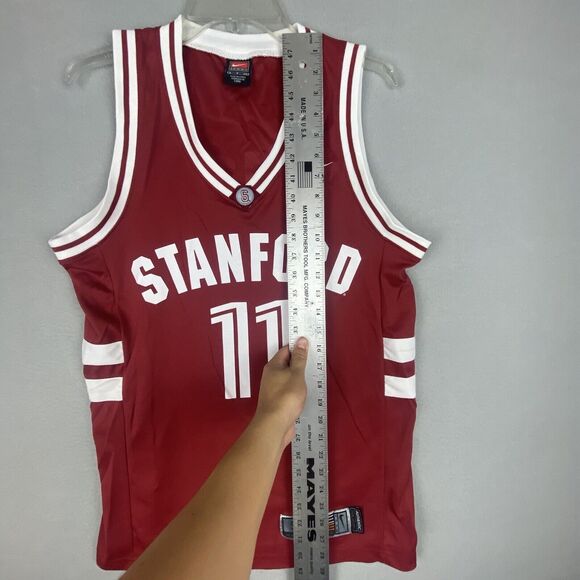 STANFORD CARDINAL ARTHUR LEE VINTAGE 1998-99 NIKE COLLEGE BASKETBALL JERSEY S - Picture 3 of 8
